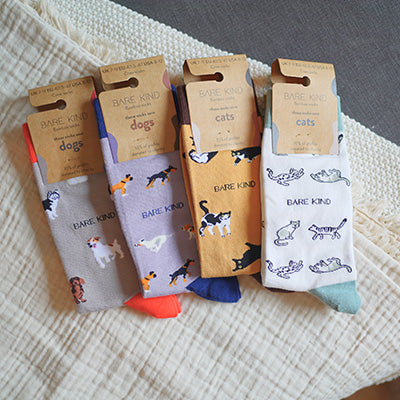 Cats and dogs socks bundles
