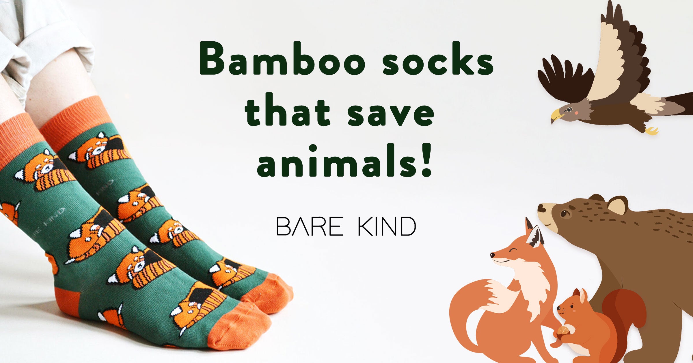 Bamboo socks that save endangered animals – Bare Kind