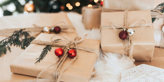 Eco-friendly gift wrapping for Christmas