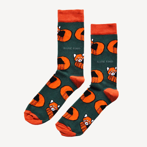 red panda bamboo socks for woman