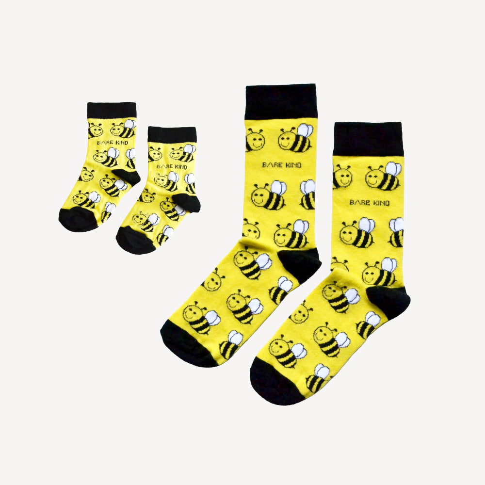 Family bundle bamboo sock collection featuring orangutan socks in adults and kids