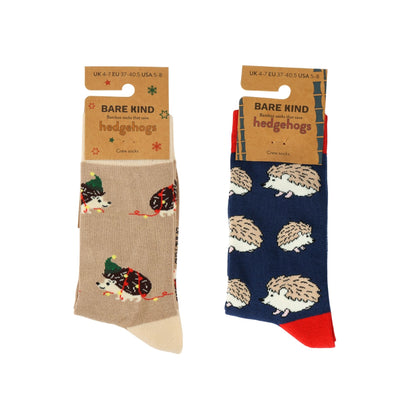 A Colourful Christmas Hedgehog Bundle of 2