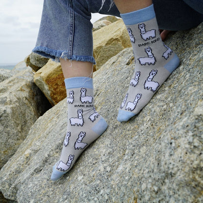 Save the Alpaca Bamboo Socks