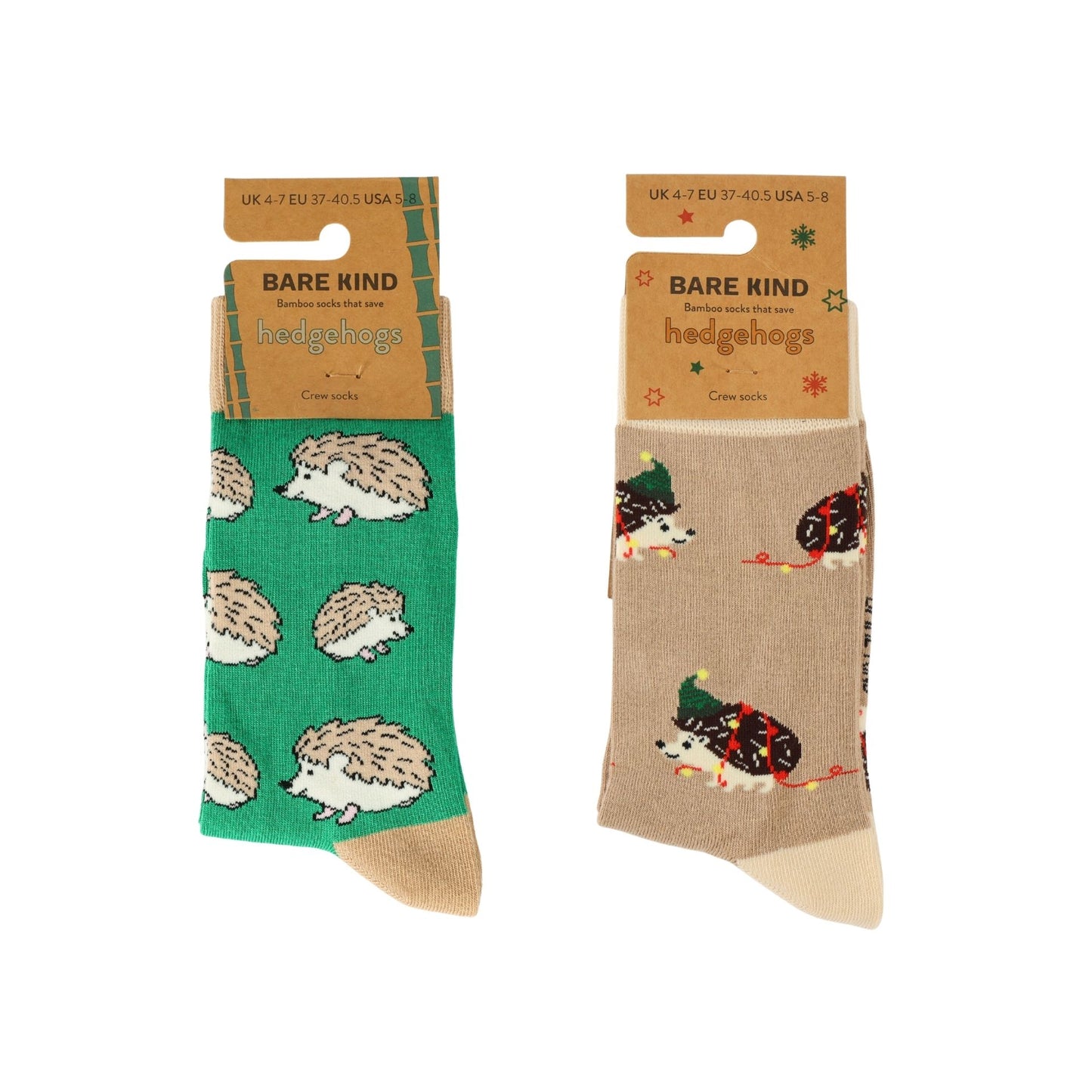 An Earthy Christmas Hedgehog Bundle of 2