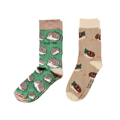 An Earthy Christmas Hedgehog Bundle of 2
