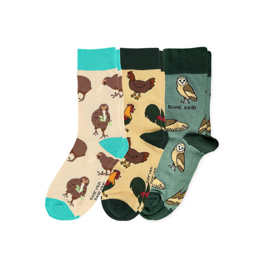 Beautiful Brown Bird Bundle of 3
