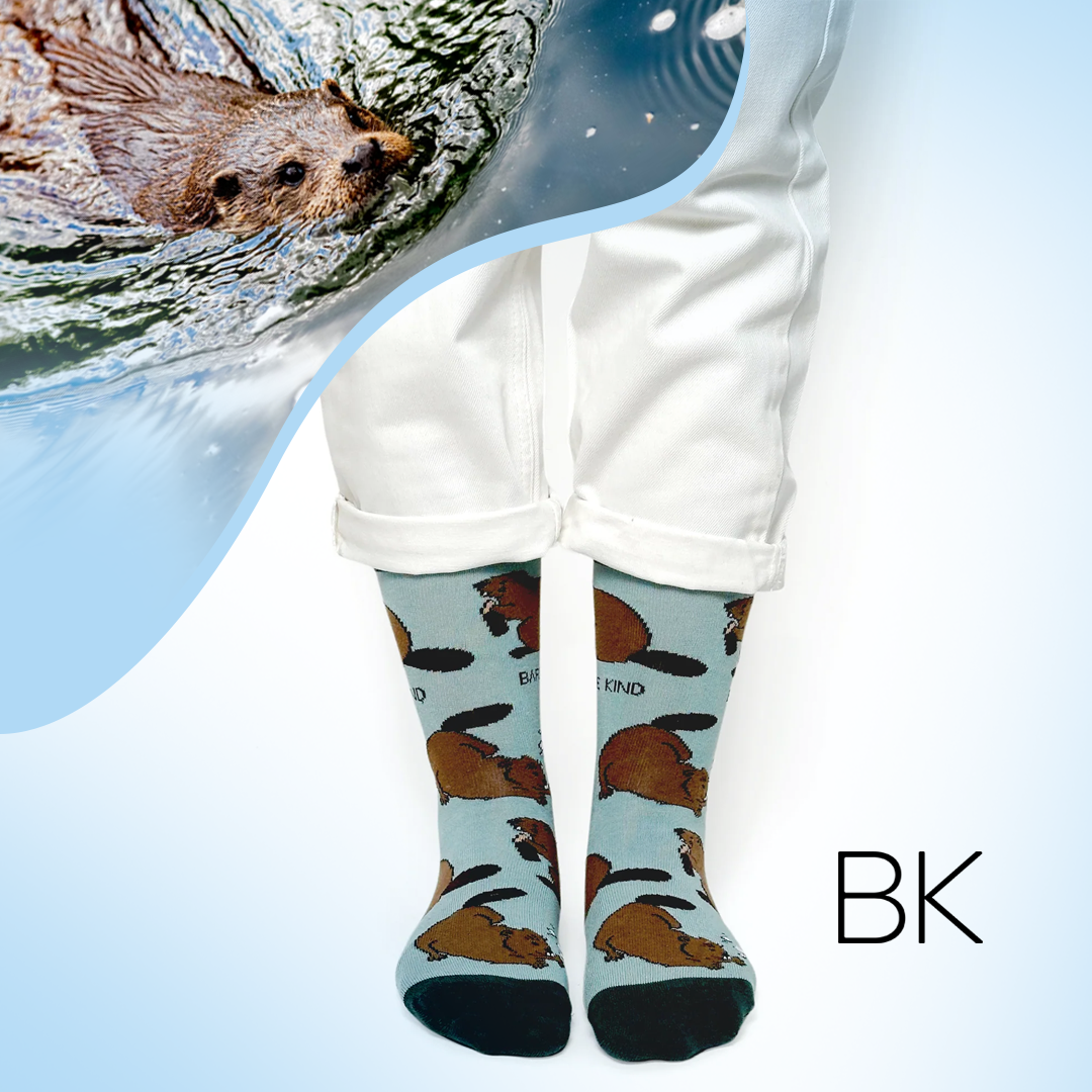 Save the Beavers Bamboo Socks