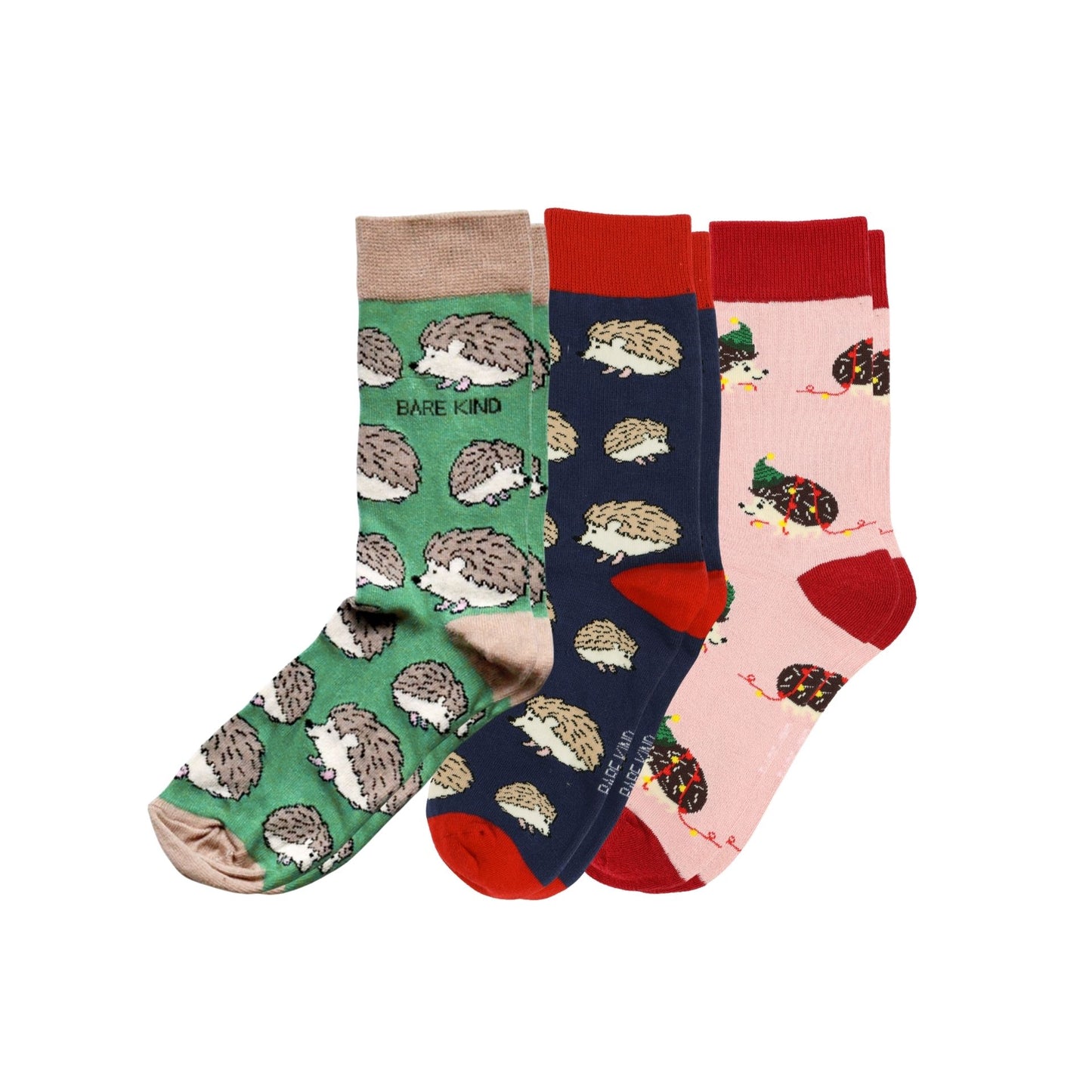 Christmas Hedgehog Bundle of 3