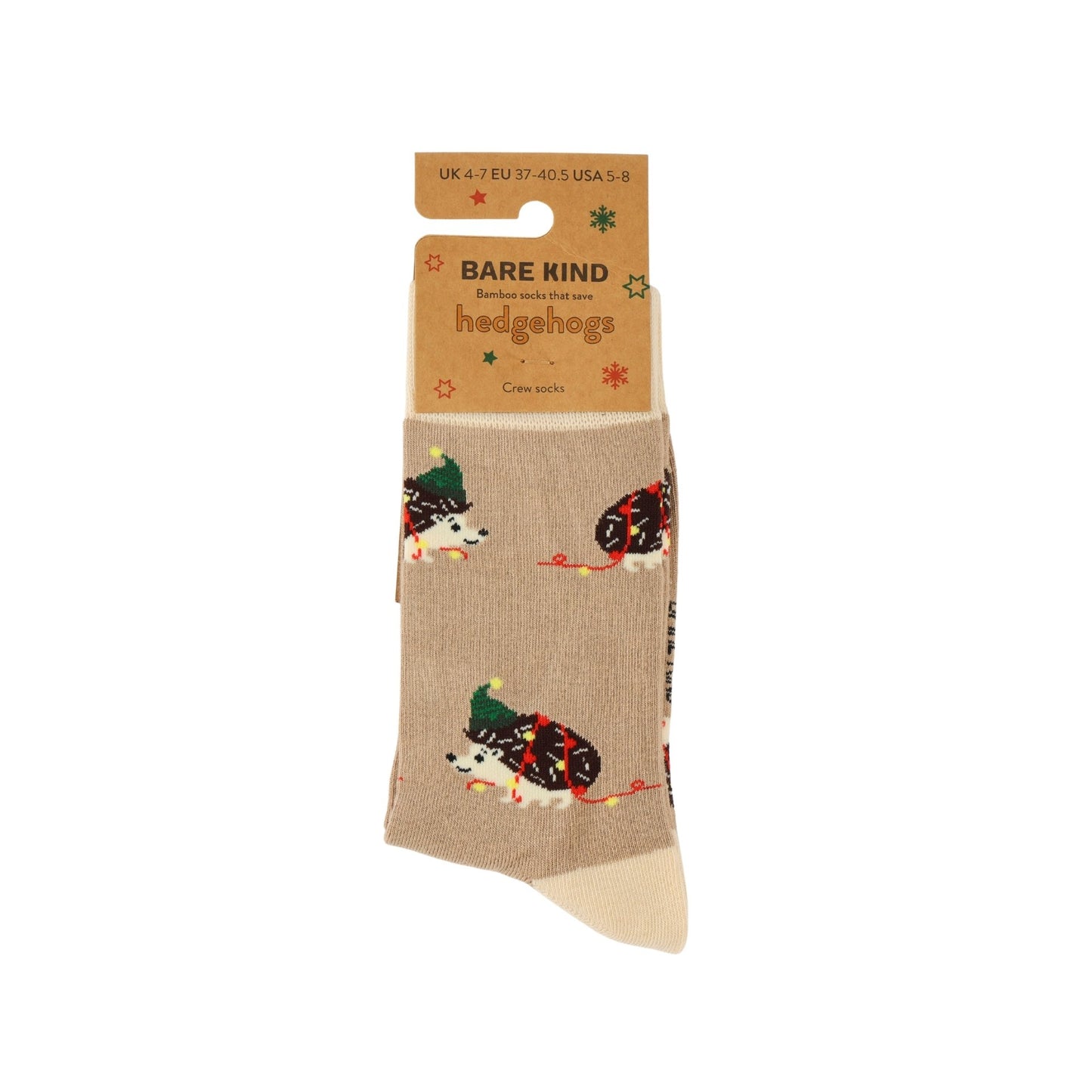 Christmas hedgehog
