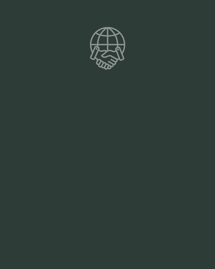 green background