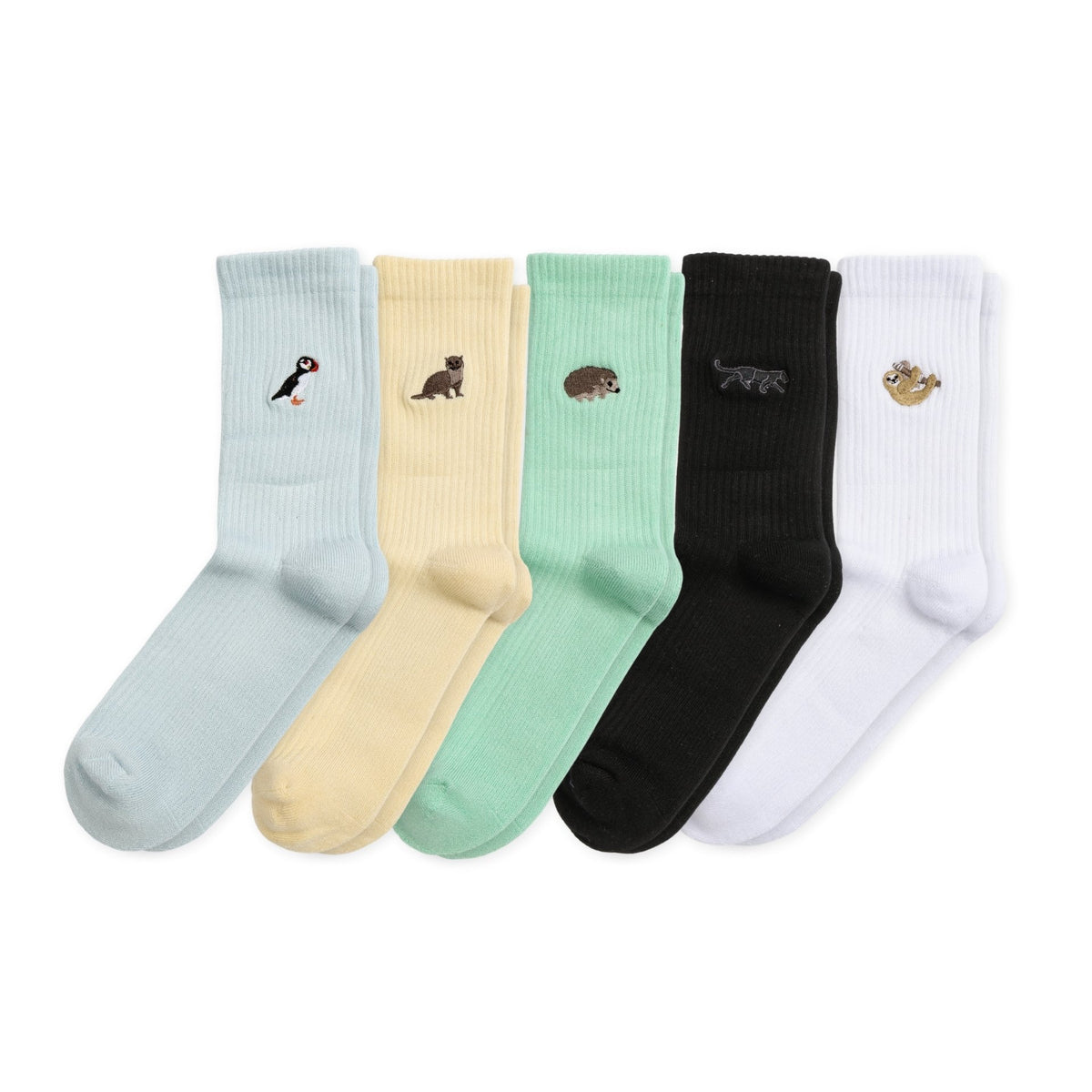 Full Ribbed Bundle 5 Pack Bamboo Sock Set – Bare Kind
