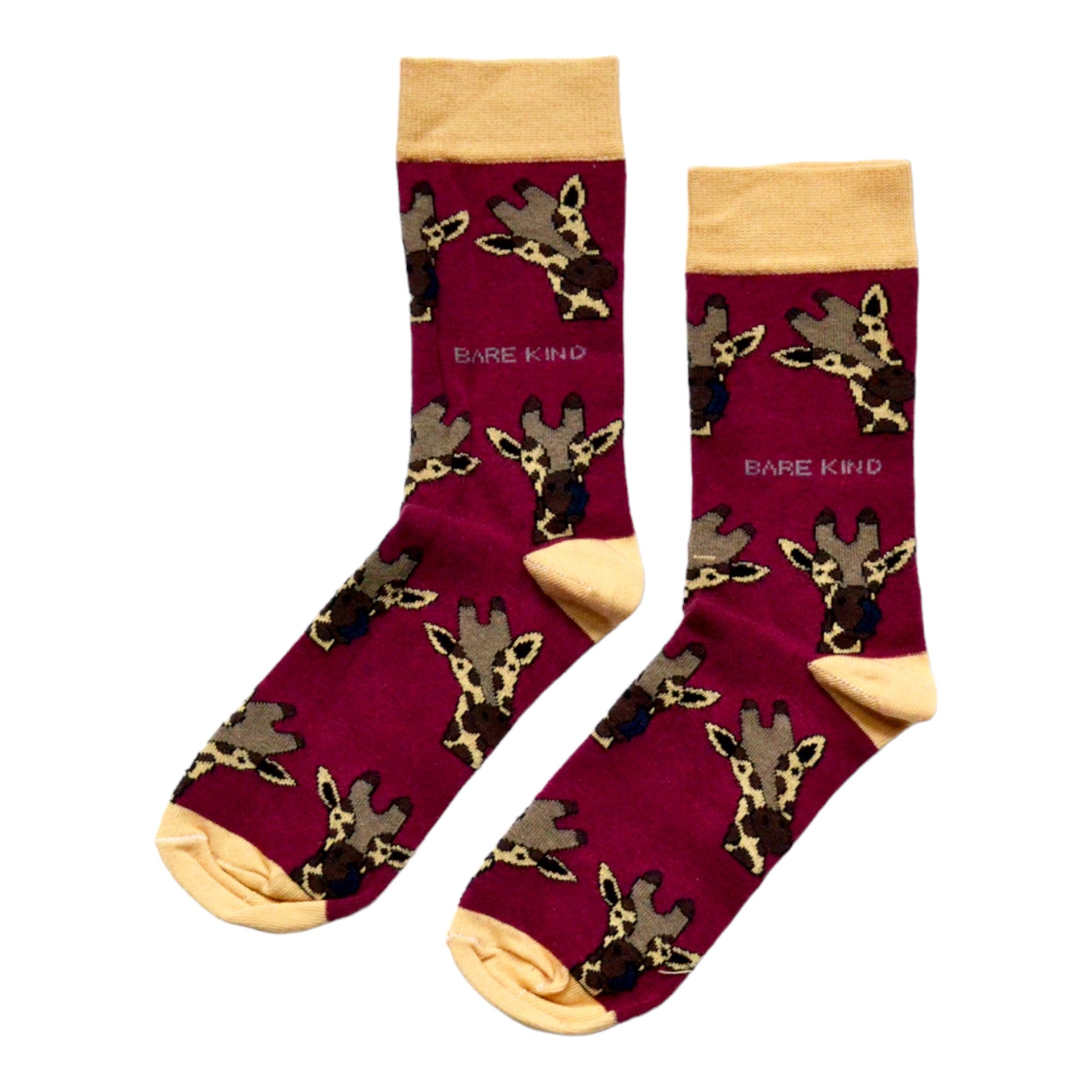 Save Giraffes Bamboo Socks