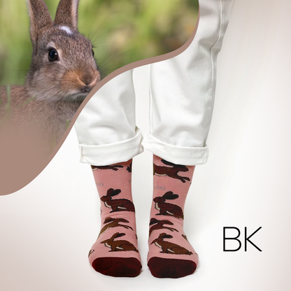 Save the Hares Bamboo Socks