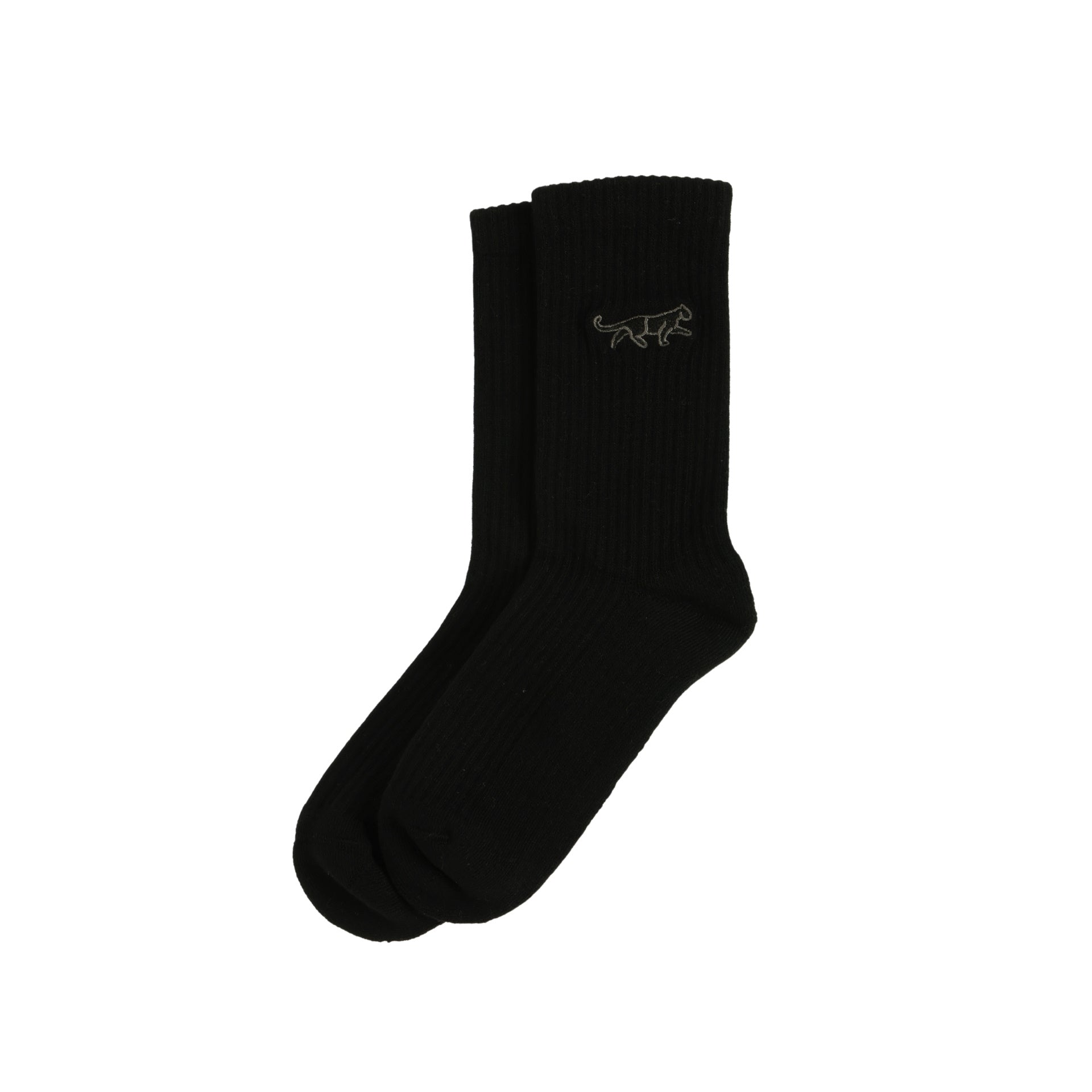 Save Panthers Ribbed Bamboo Socks