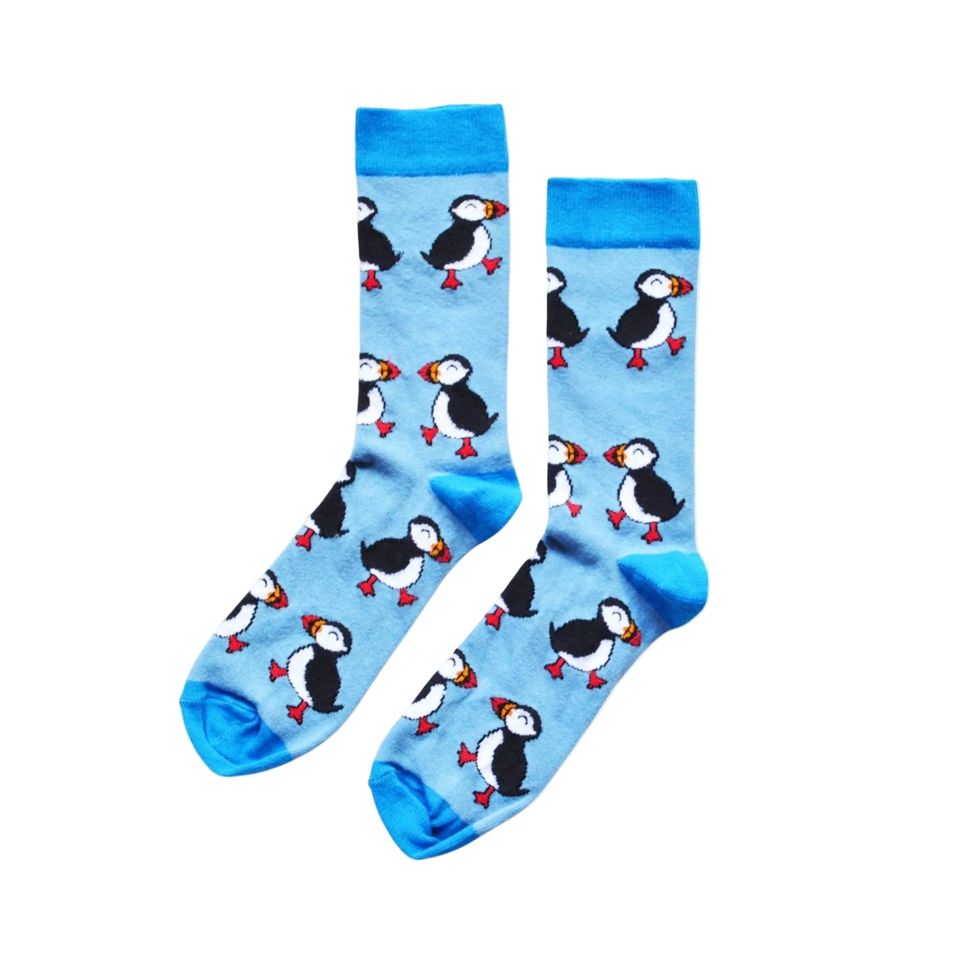 Save Puffins Bamboo Socks