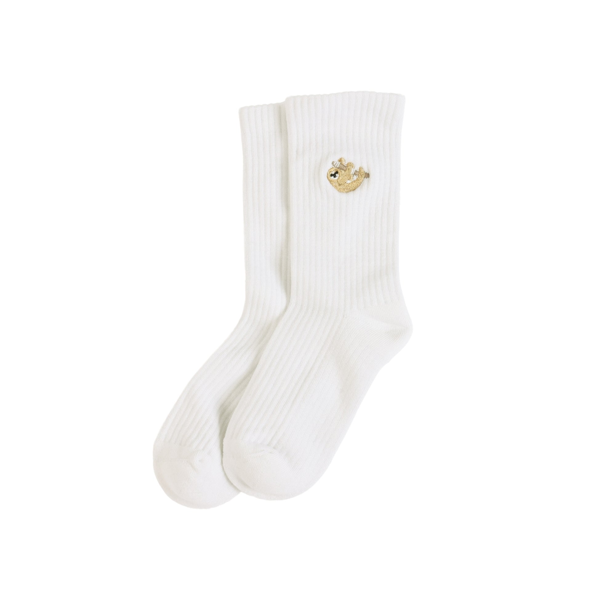 Save Sloths Ribbed Bamboo Socks