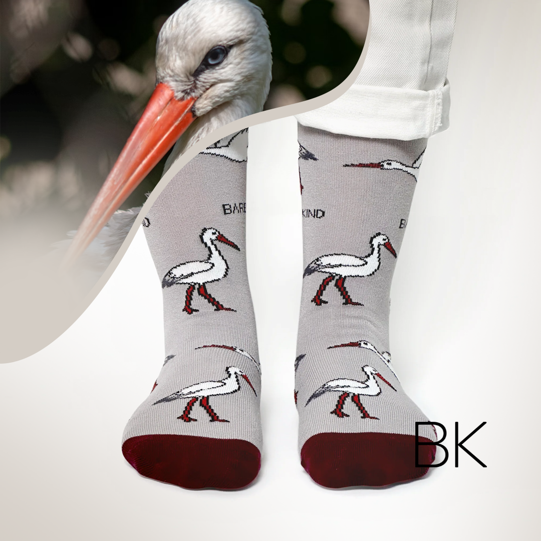 Save the Storks Bamboo Socks