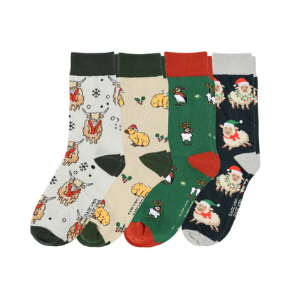 The Green Christmas Bundle of 4