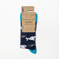 Save the Whales Bamboo Socks