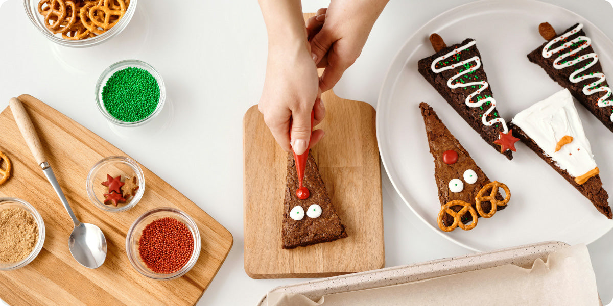 cake class, Christmas themed cakes