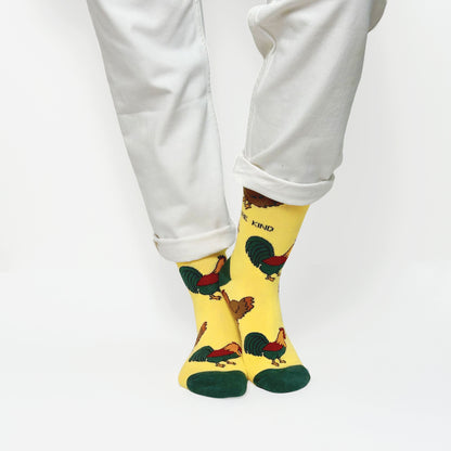 Save the Chickens Bamboo Socks