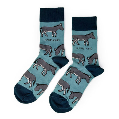 Save the Donkeys Bamboo Socks