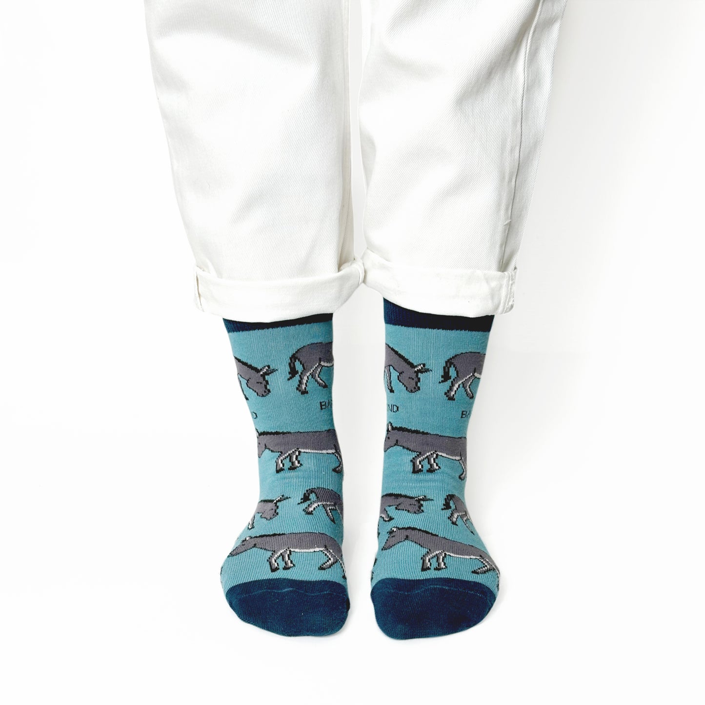 Save the Donkeys Bamboo Socks