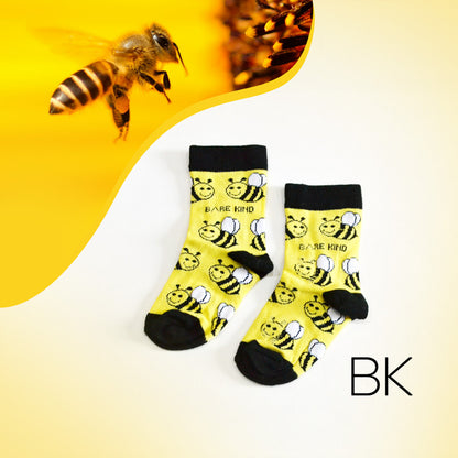 Save the Bees Bamboo Socks for Kids