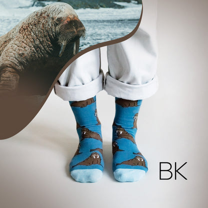 Save the Walrus Bamboo Socks