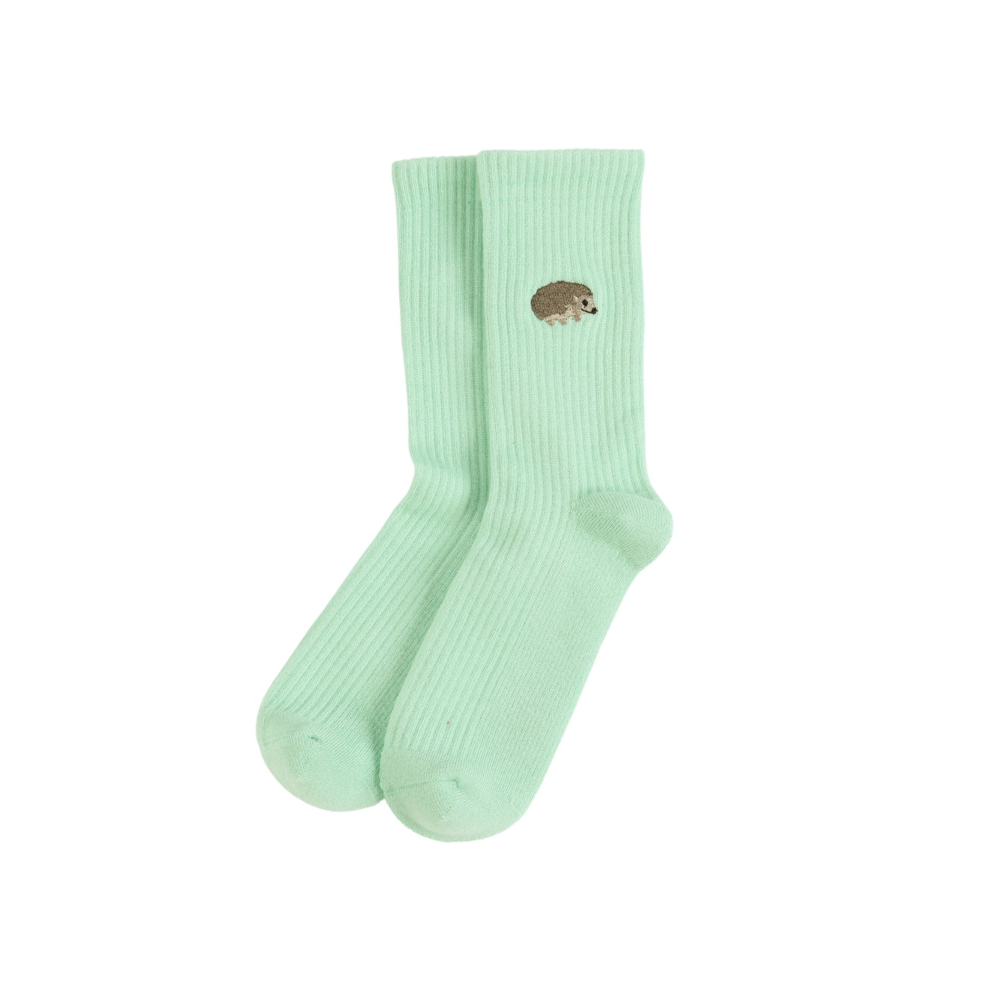 Save Hedgehog Ribbed Bamboo Socks