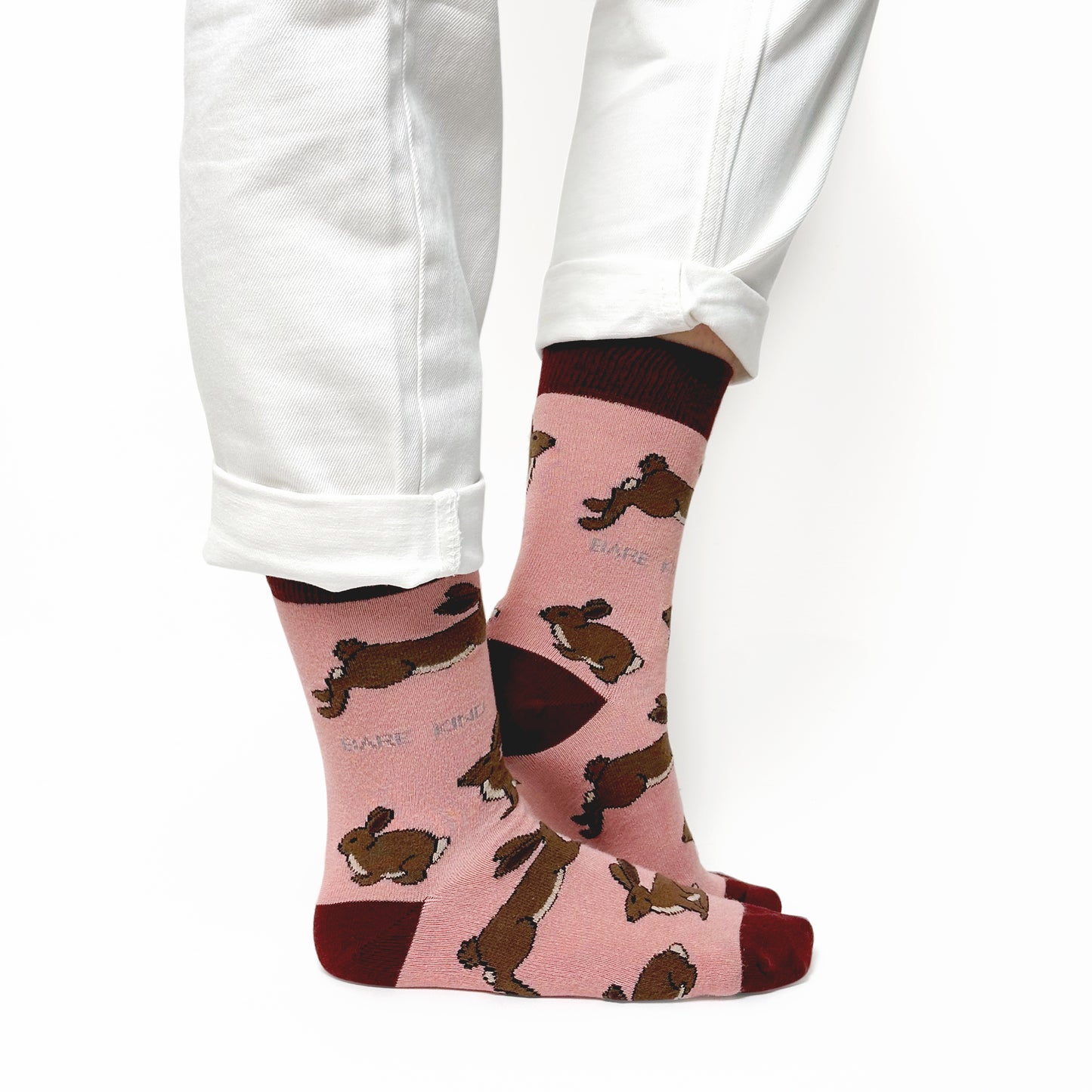 Save the Hares Bamboo Socks