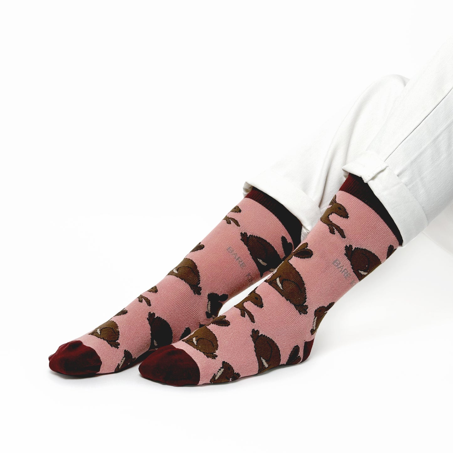 Save the Hares Bamboo Socks