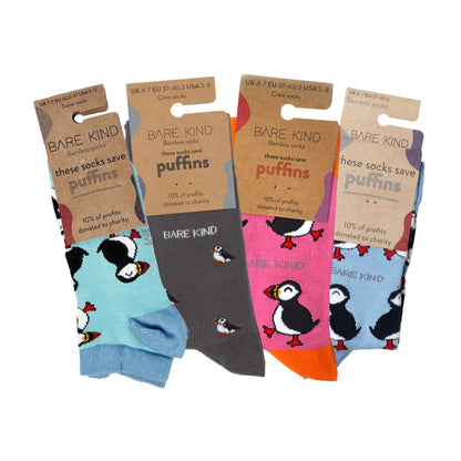 packaging flat lay image of puffin bundle