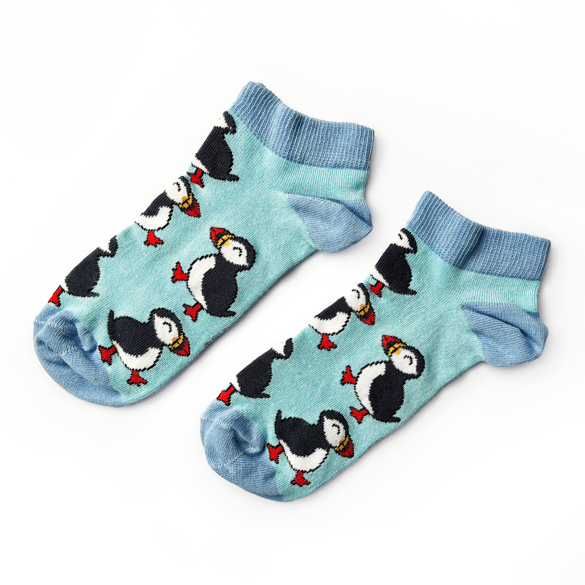 Puffin Bamboo Trainer Socks – Bare Kind