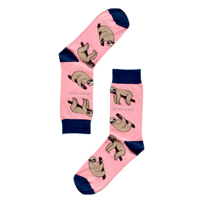 sloths bamboo socks