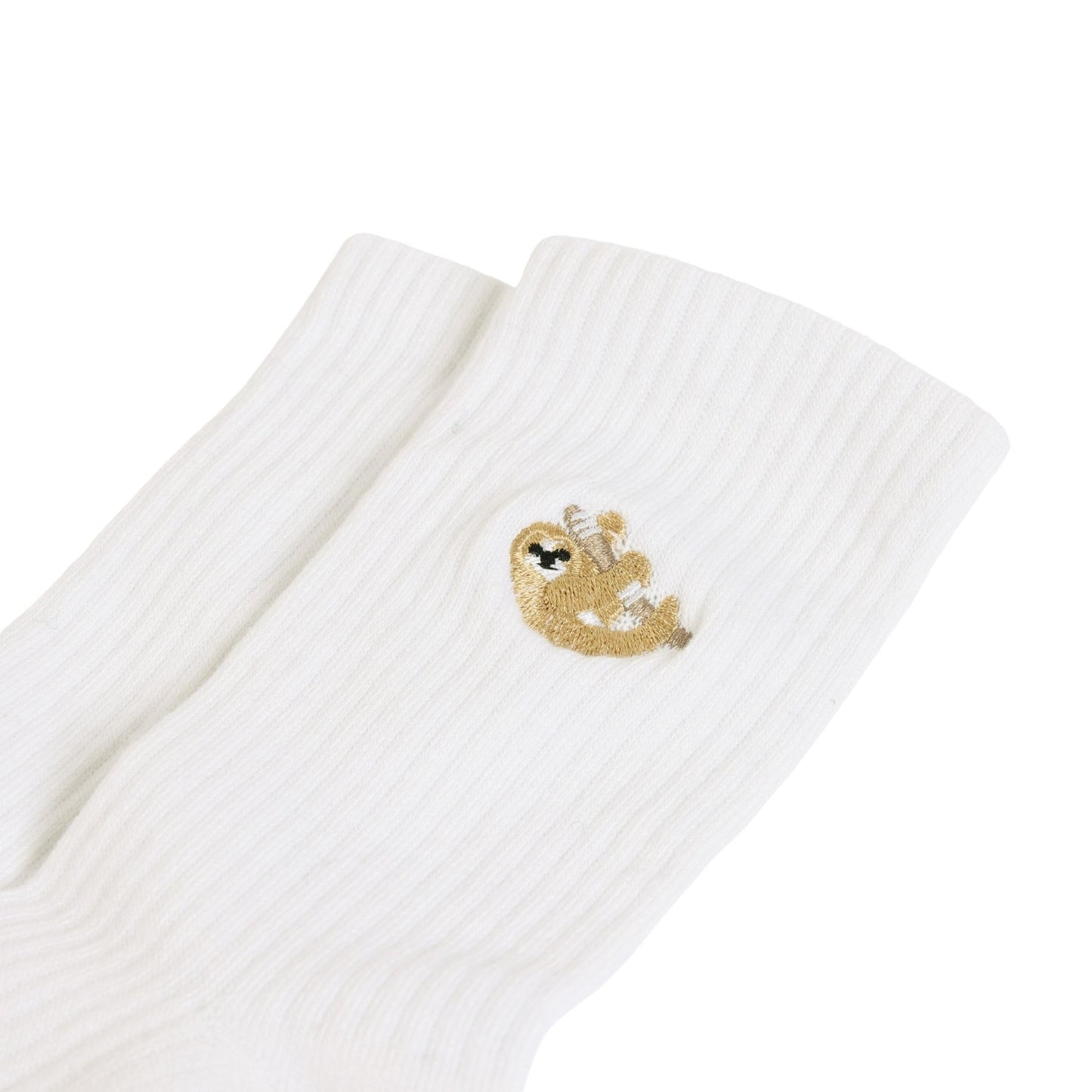 sloth ribbed socks