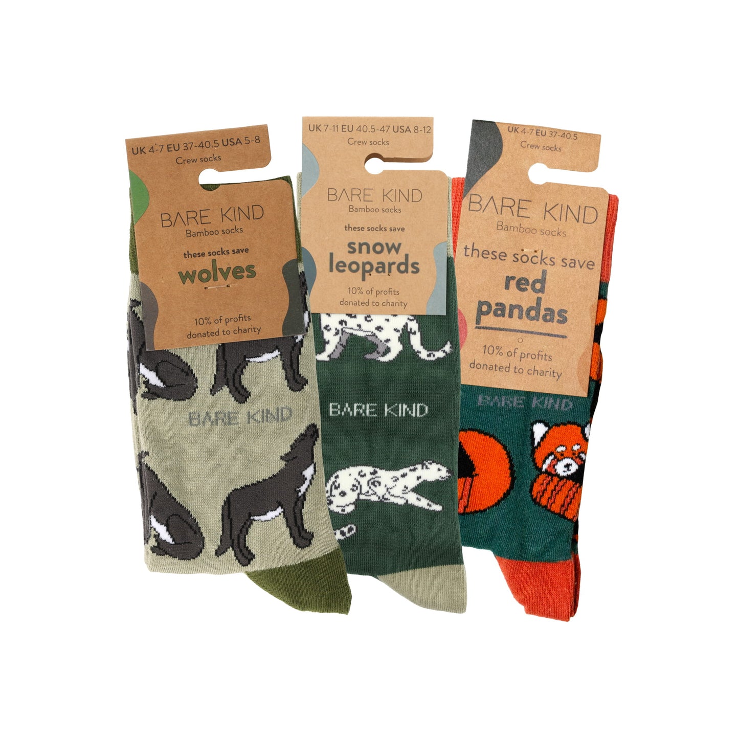 Snowy Mountain 3 Pack Bamboo Sock Set