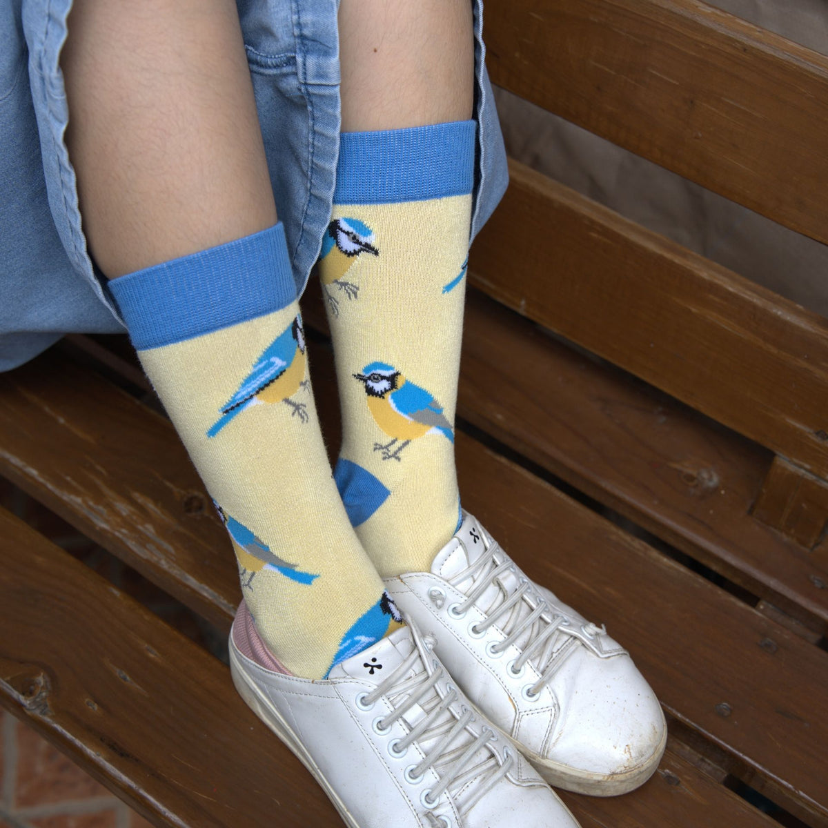Blue tit socks