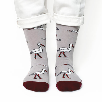 Save the Storks Bamboo Socks