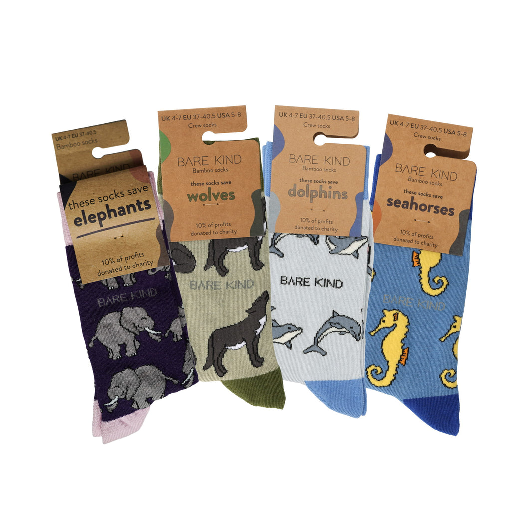 Women's Bold Animal Sock Bundle